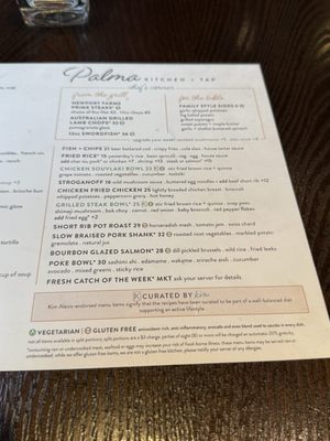 Menu photo 1 Palma Kitchen + Tap Queen Creek, AZ Menu photo 1 Palma Kitchen + Tap Queen Creek, AZ
