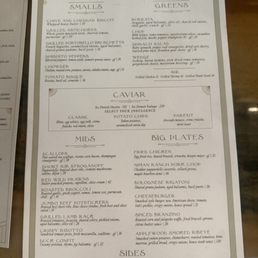 Menu Menu
