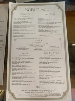 Menu photo 6 Noble Ace Laguna Beach, CA Menu photo 6 Noble Ace Laguna Beach, CA