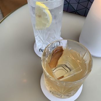 Bennelong Restaurant - Roku gin and tonic, butterscotch and spiced apple old fashioned - Bars Near Me - Sydney, NSW Bennelong Restaurant - Roku gin and tonic, butterscotch and spiced apple old fashioned - Bars Near Me - Sydney, NSW