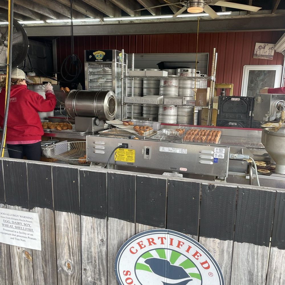 Windy Hill Orchard & Cidery - Donut making - Cideries Near Me - York, South Carolina Windy Hill Orchard & Cidery - Donut making - Cideries Near Me - York, South Carolina