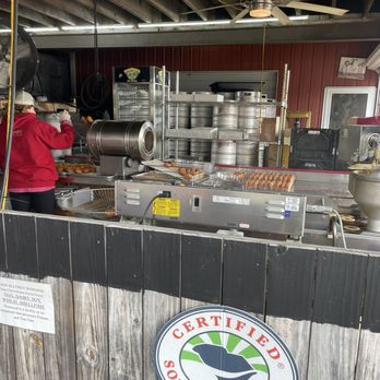 Windy Hill Orchard & Cidery - Donut making - Cideries Near Me - York, South Carolina Windy Hill Orchard & Cidery - Donut making - Cideries Near Me - York, South Carolina