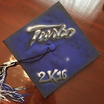 JAZ DAVIS ARTWORKS - Excellent work done on my cap for graduation. He surly made mine one of a kind. I will be using him again - Graphic Design Near Me - Kyle, Texas