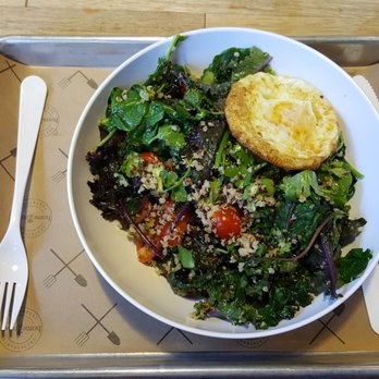 Homegrown - Braised Greens and Avocado Bowl at Homegrown 3rd Ave. - Sandwiches Near Me - Seattle, Washington