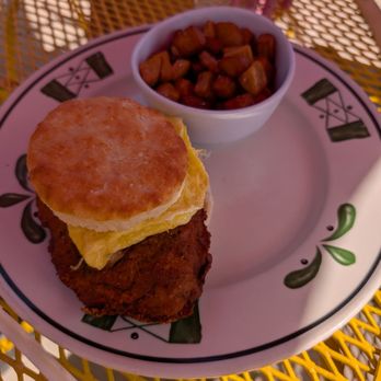 The Junction Brunch House - Fried Chicken Biscuit Sandwich - Breakfast & Brunch Near Me - El Paso, Texas The Junction Brunch House - Fried Chicken Biscuit Sandwich - Breakfast & Brunch Near Me - El Paso, Texas