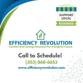 Efficiency Revolution - Call to Schedule! - Insulation Installation Near Me - Golden, Colorado Efficiency Revolution - Call to Schedule! - Insulation Installation Near Me - Golden, Colorado