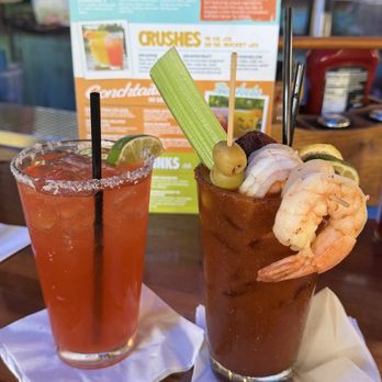 Rams Head Southernmost - Watermelon Margarita and Crabby Mary - American Near Me - Key West, Florida Rams Head Southernmost - Watermelon Margarita and Crabby Mary - American Near Me - Key West, Florida
