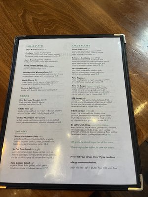 Menu photo 4 Seabirds Kitchen Costa Mesa, CA