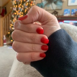 After, my Beautiful Dip Nails!