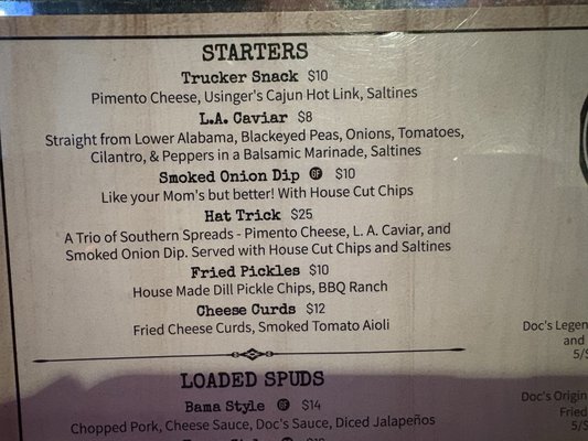 Menu photo 4 Doc's Commerce Smokehouse Milwaukee, WI Menu photo 4 Doc's Commerce Smokehouse Milwaukee, WI