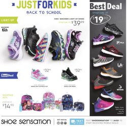 Shoe Sensation - Wow, great prices for for kids and Back to School...