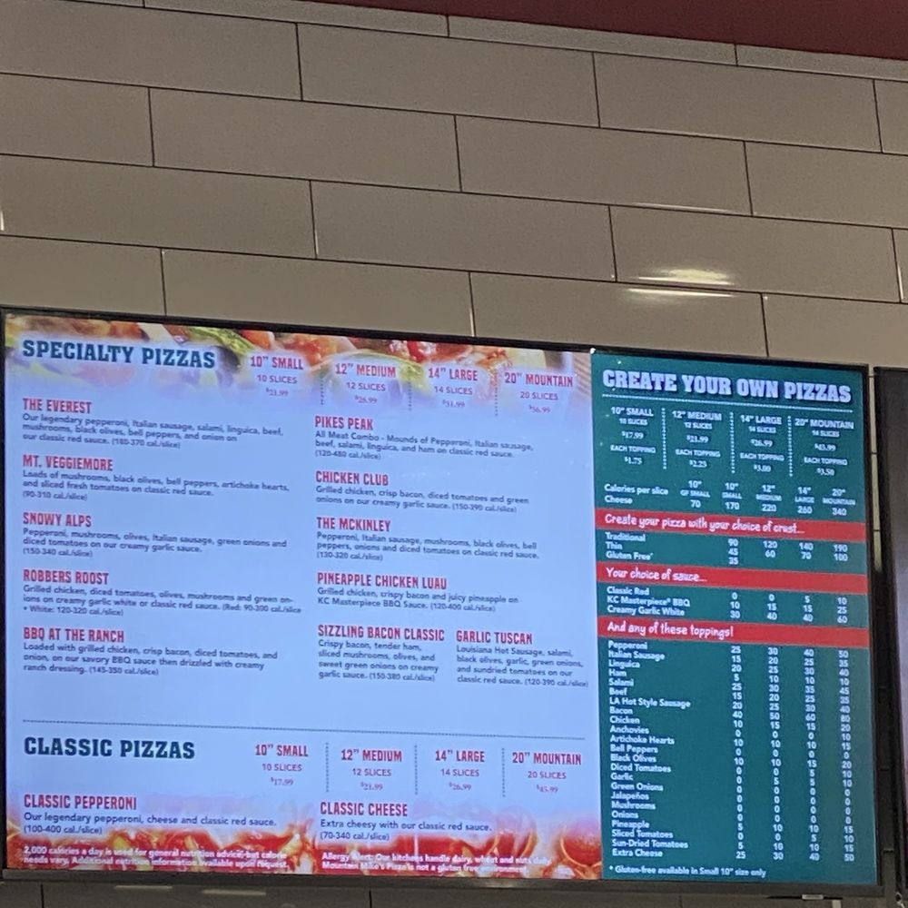 Mountain Mike's Pizza - Chicken Wings Near Me - Pasadena, California