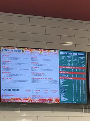 Menu photo 3 Mountain Mike's Pizza Pasadena, CA