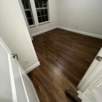 The Flooring Market - Room with vinyl plank installed - Flooring Near Me - Allen, Texas The Flooring Market - Room with vinyl plank installed - Flooring Near Me - Allen, Texas