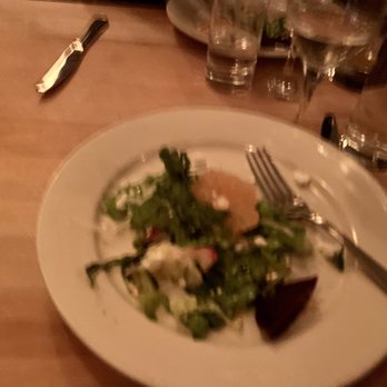 Abigail's Kitchen - salad greens with grapefruit, goat cheese, and beets - Cooking Classes Near Me - New York, New York