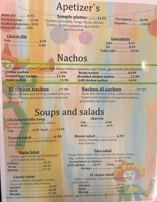 Menu photo 3 El Viejon Cut Off, LA