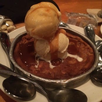 BJ's Restaurant & Brewhouse - Salted Carmel Pizookie - Breweries Near Me - Phoenix, Arizona BJ's Restaurant & Brewhouse - Salted Carmel Pizookie - Breweries Near Me - Phoenix, Arizona