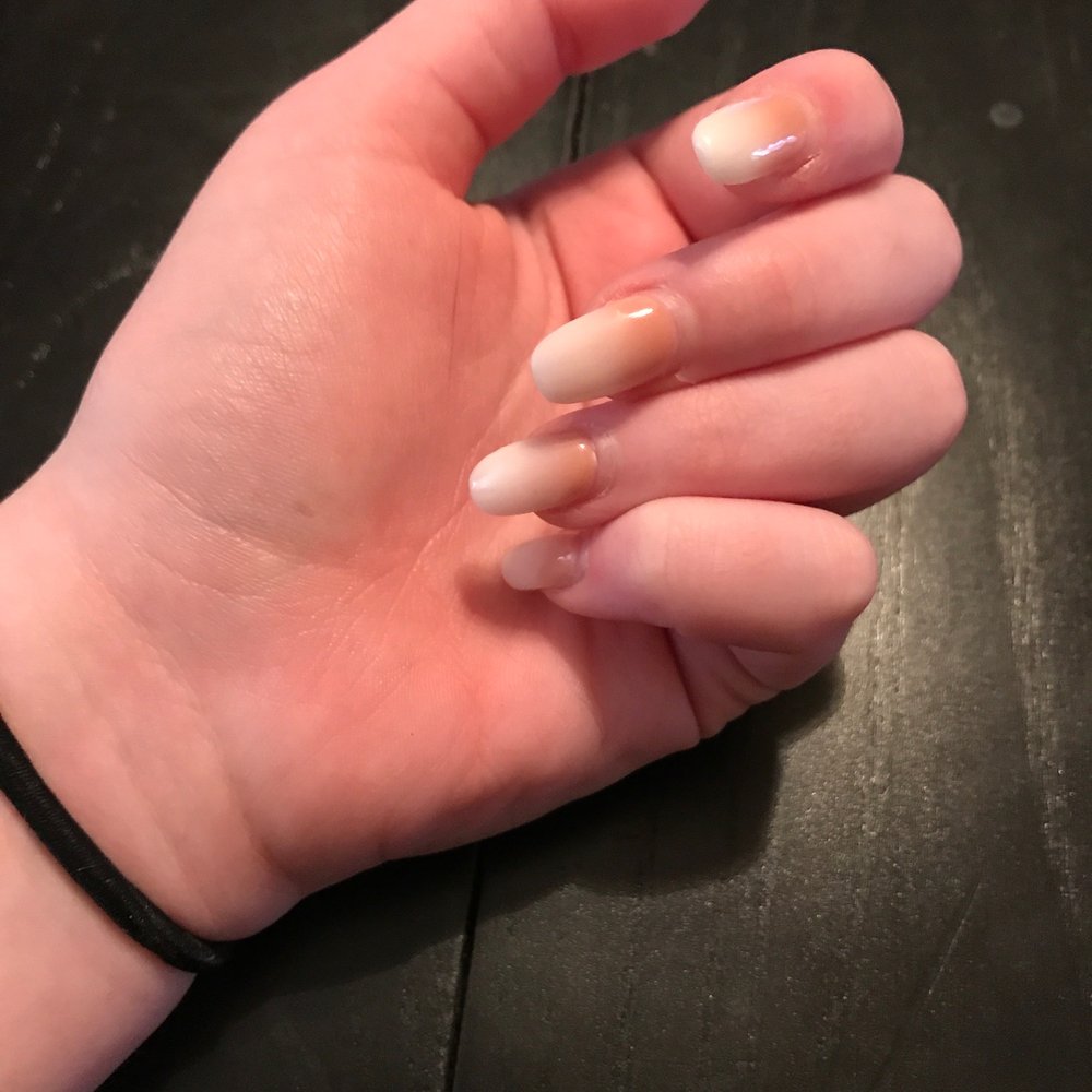 My nails (my mother already took hers off) My nails (my mother already took hers off)