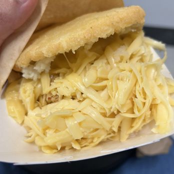 Paneka - Chicken and yellow cheese arepa - Venezuelan Near Me - Memphis, Tennessee Paneka - Chicken and yellow cheese arepa - Venezuelan Near Me - Memphis, Tennessee