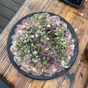 Sandfish - Wagyu Carpaccio - Sushi Bars Near Me - Palm Springs, California Sandfish - Wagyu Carpaccio - Sushi Bars Near Me - Palm Springs, California