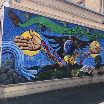 Dishonesty Vs. Integrity Mural - Mural - Public Art Near Me - Oakland, California Dishonesty Vs. Integrity Mural - Mural - Public Art Near Me - Oakland, California