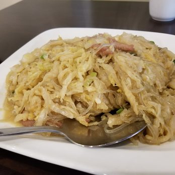 New Fu Run Restaurant - Stir fried Sour Cabbage w pork & vermicelli (酸菜豬肉炒粉絲) - Chinese Near Me - Great Neck, New York New Fu Run Restaurant - Stir fried Sour Cabbage w pork & vermicelli (酸菜豬肉炒粉絲) - Chinese Near Me - Great Neck, New York