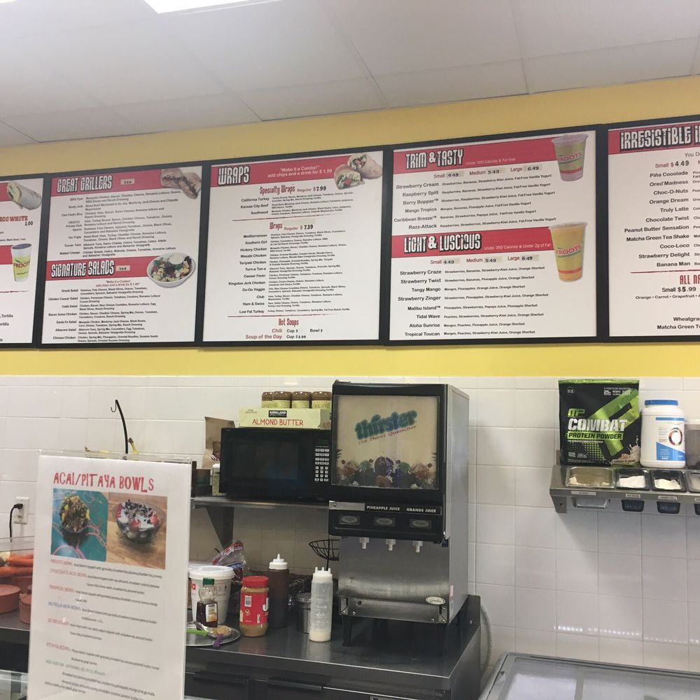 Froots - Menu - Salad Near Me - Davie, Florida Froots - Menu - Salad Near Me - Davie, Florida