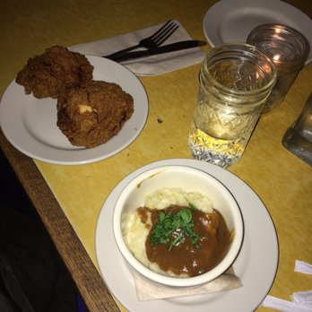 Sweet Chick - My sisters Fried chicken and mash potatoes. She refused to allow me to taste them - Southern Near Me - Brooklyn, New York