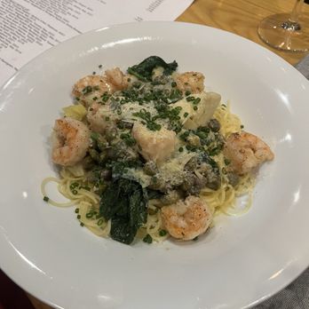 Tramici Restaurant - Tramici Piccata with shrimp - Italian Near Me - St. Simons Island, Georgia