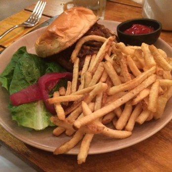 Johnston's Saltbox - Ribeye Burger - New American Near Me - San Carlos, California