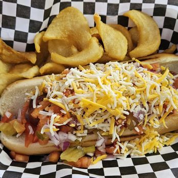 Savage Grill - Kitchen Sink Dog $9.95 - Salad Near Me - Virginia City, Nevada Savage Grill - Kitchen Sink Dog $9.95 - Salad Near Me - Virginia City, Nevada