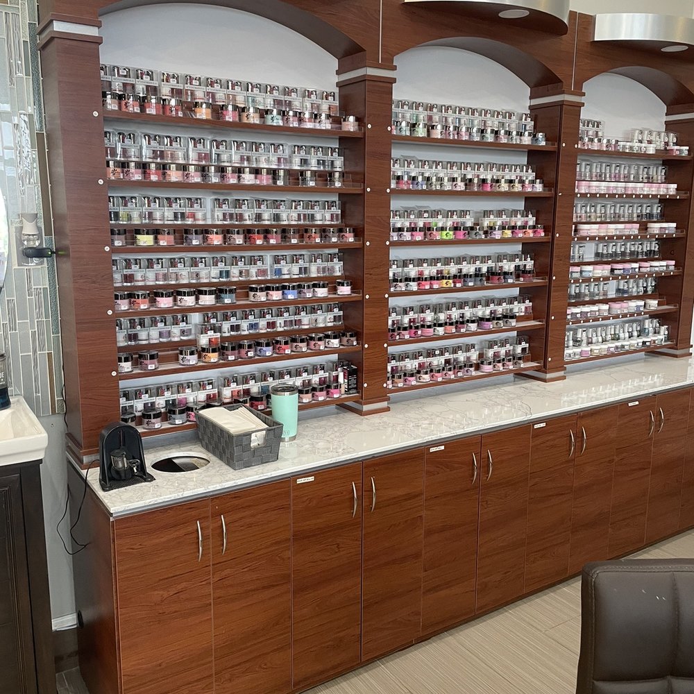 High Quality Nails & Spa - Look at that selection ! - Nail Salons Near Me - Vernon Hills, Illinois High Quality Nails & Spa - Look at that selection ! - Nail Salons Near Me - Vernon Hills, Illinois