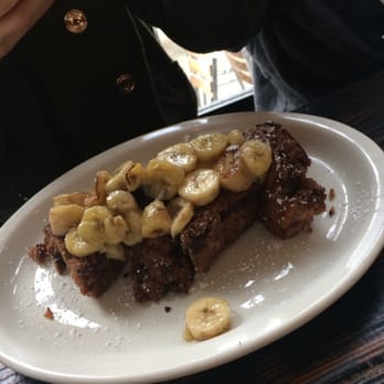 Jacob's Pickles - The chocolate banana French toast was on special. - Comfort Food Near Me - New York, New York