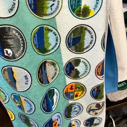 Darlington Provincial Park - Cool towel with all the Ontario Provincial Parks emblems.