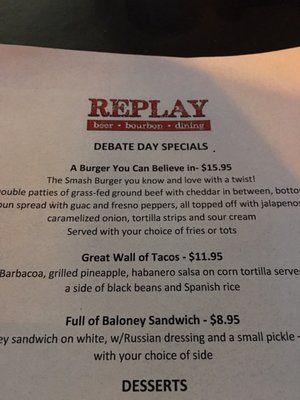 Menu photo 6 Replay Andersonville Chicago, IL