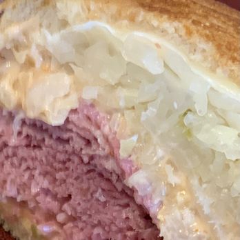 Bread Basket Deli - Look At The Cross-Section On That Reuben! Sy Ginsberg Corned Beef! - Delis Near Me - Lincoln Park, Michigan Bread Basket Deli - Look At The Cross-Section On That Reuben! Sy Ginsberg Corned Beef! - Delis Near Me - Lincoln Park, Michigan