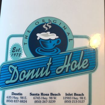 Donut Hole - Menu front - Donuts Near Me - Inlet Beach, Florida Donut Hole - Menu front - Donuts Near Me - Inlet Beach, Florida