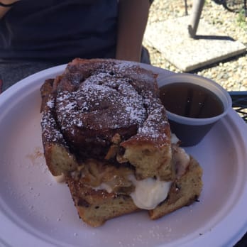 Bread & Butter - Cinnamon roll French toast - Food Trucks Near Me - Blairsden, California