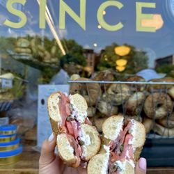 Russ & Daughters - Lox bagel
