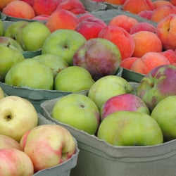 Red Deer Farmer's Market - Fruit stand at the Red Deer Farmer's Market.