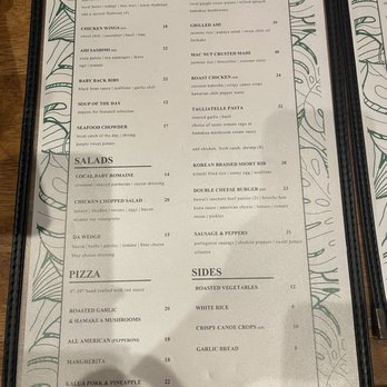 Wailele Cafe - Pretty sad menu if you ask me. - New American Near Me - Kailua-Kona, Hawaii