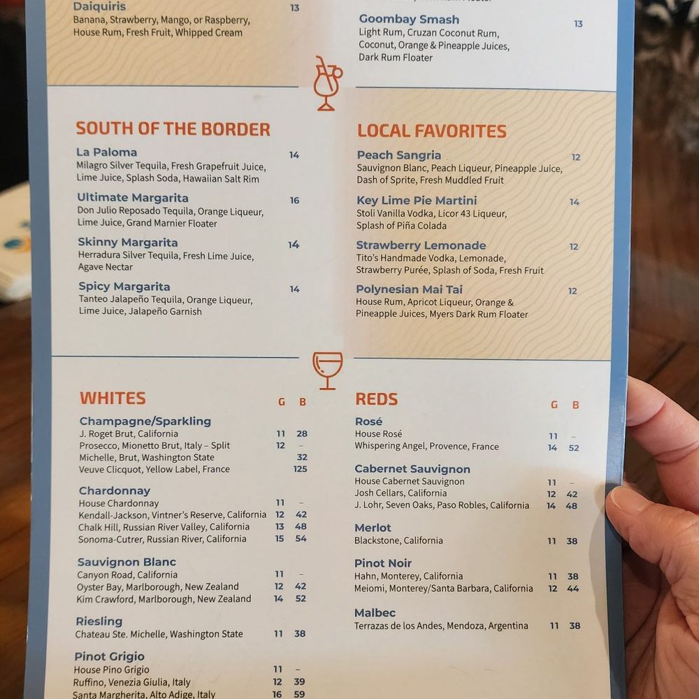 Banana Boat - new menu - Lounges Near Me - Boynton Beach, Florida