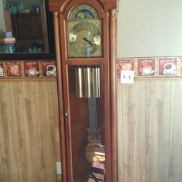 Mother's grandfather's clock. Mother's grandfather's clock.