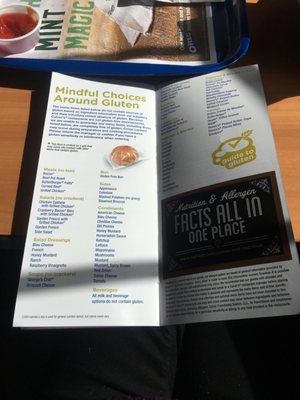 Menu photo 1 Culver's Wixom, MI