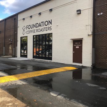 Foundation Coffee Roasters - Front entrance behind the mall - Coffee Roasteries Near Me - Fairfax, Virginia