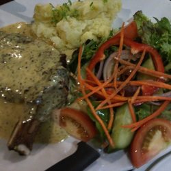 La Porchetta - Rib eye with pepper sauce