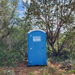 Brown Chicken Brown Cow Ranch - We hired John- a full time porta-potty, with a handwashing station that is serviced weekly, He loves visitors, So stop by and say HI!