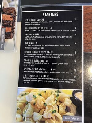 Menu photo 6 Upscale Rio Rio Rancho, NM