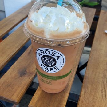 Arosa Cafe - Iced signature mocha - Coffee & Tea Near Me - Seattle, Washington Arosa Cafe - Iced signature mocha - Coffee & Tea Near Me - Seattle, Washington