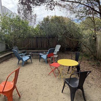 Devil’s Teeth Baking Company - Back patio outside - Bakeries Near Me - San Francisco, California